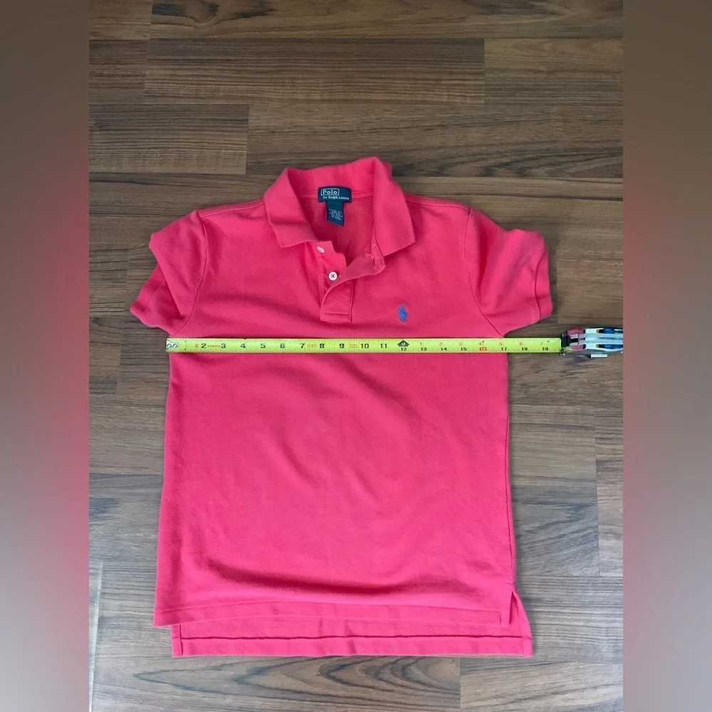 Ralph Lauren Pink Polo Classic Sporty Design